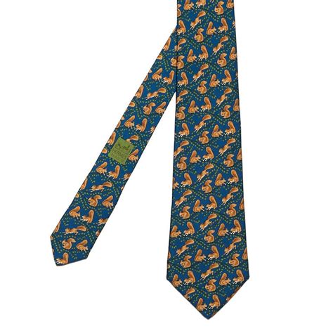 hermes squirrel tie|hermes silk bow ties.